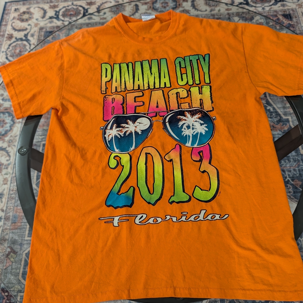 Panama City Beach Graphic T-Shirt Pre Owned